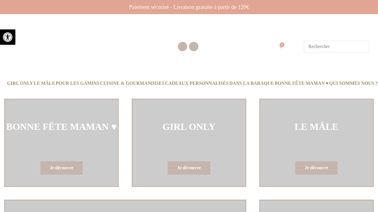 Page d'accueil de Chic et Pop