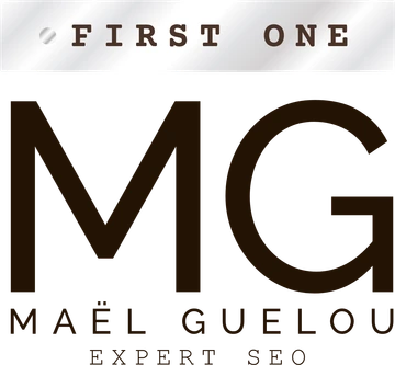 Logo MG — Maël Guelou, expert SEO